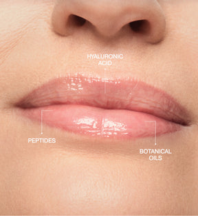 The Hydrating Lip Tint enriched with nourishing ingredients Hyaluronic Acid, Peptides and Botanical Oils