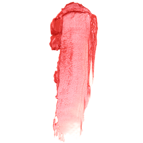 Swatch du Peachy Rose Hydrating Lip Tint révélant une texture lisse, crémeuse et une couleur vibrante.