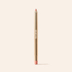 Signature Lip Pencil in Perfect Nude featuring a gold metallic casing and creamy tip on a neutral background.