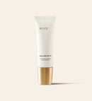 Daily Face SPF 40 broad-spectrum moisturizing sunscreen in a sleek white tube with a metallic gold cap.